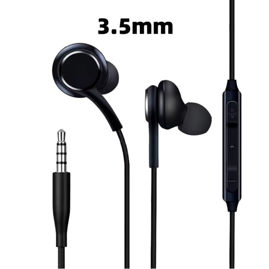 Wired Earphone For Samsung Galaxy S23 S21 S22 Ultra Plus 3.5 mm Earbuds Headphones A54 A34 A53 A53 Accessories